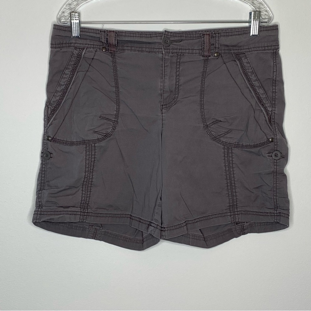 Maurices Lavender Grey Shorts